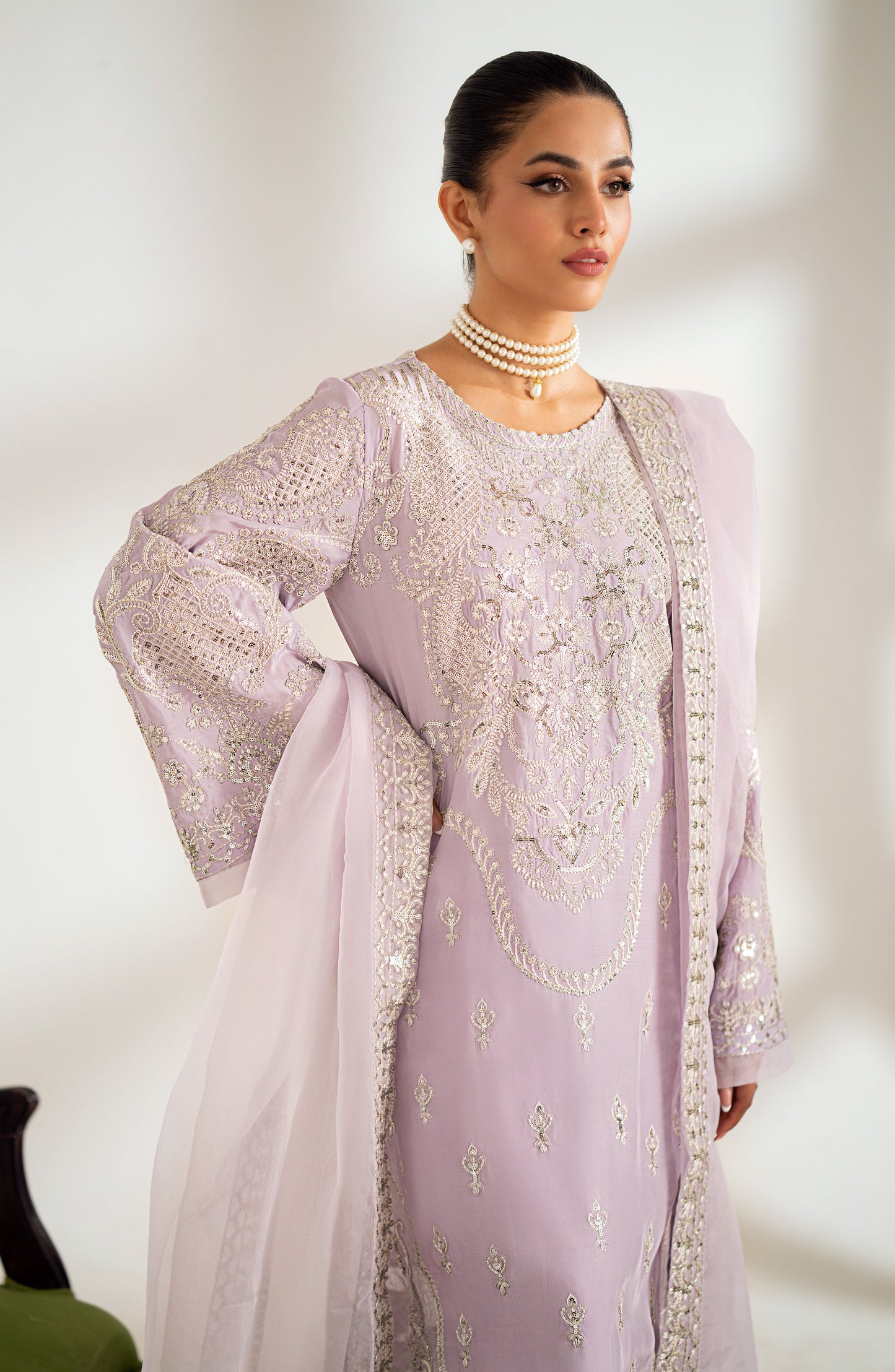 Maryum N Maria | Dastan Formals | DINARA - MS40028 - Ladies Clothes - Maria Faisal