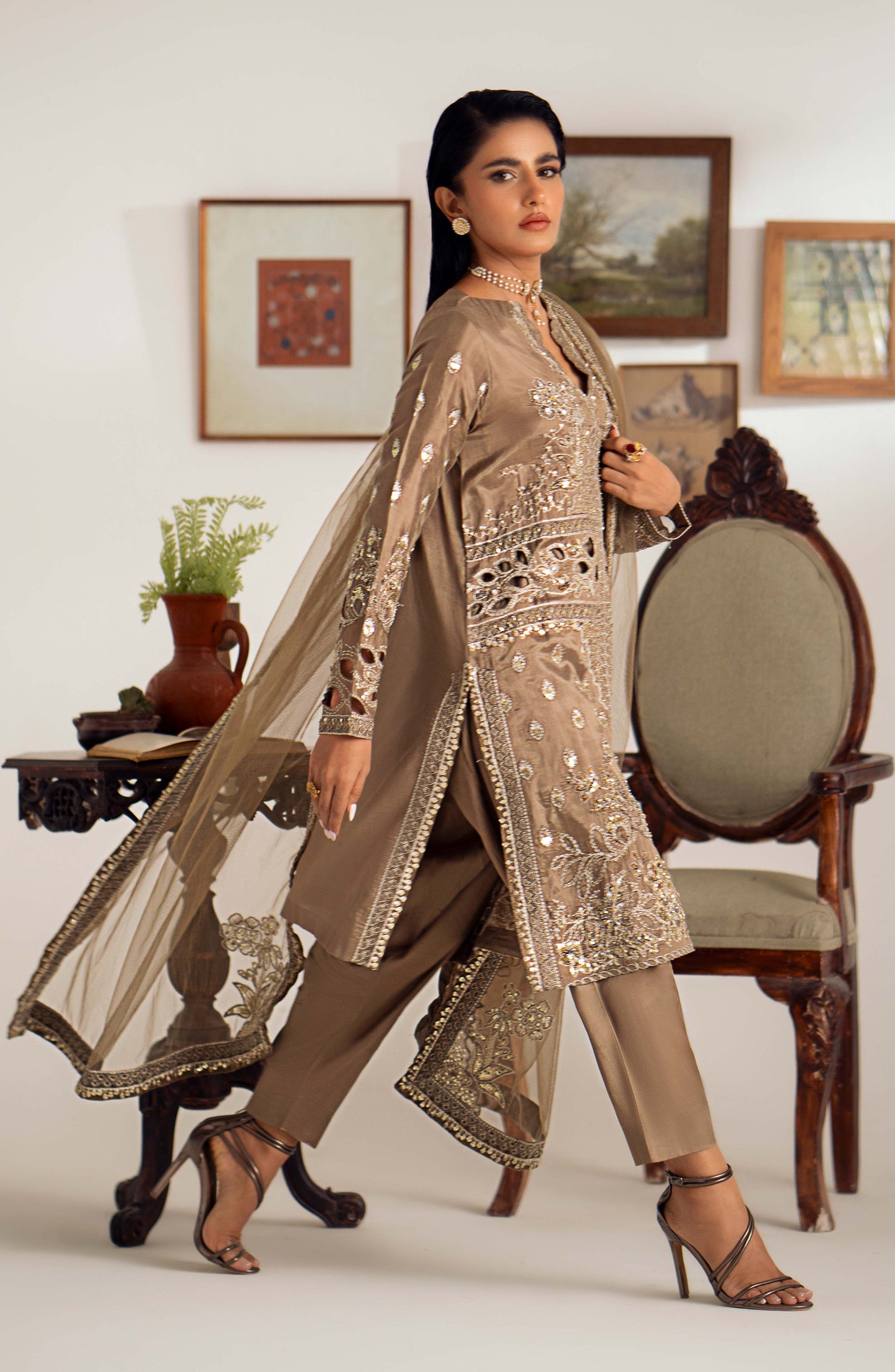 Maryum N Maria | Dastan Formals | ARELA - MS40029 - Ladies Clothes - Maria Faisal