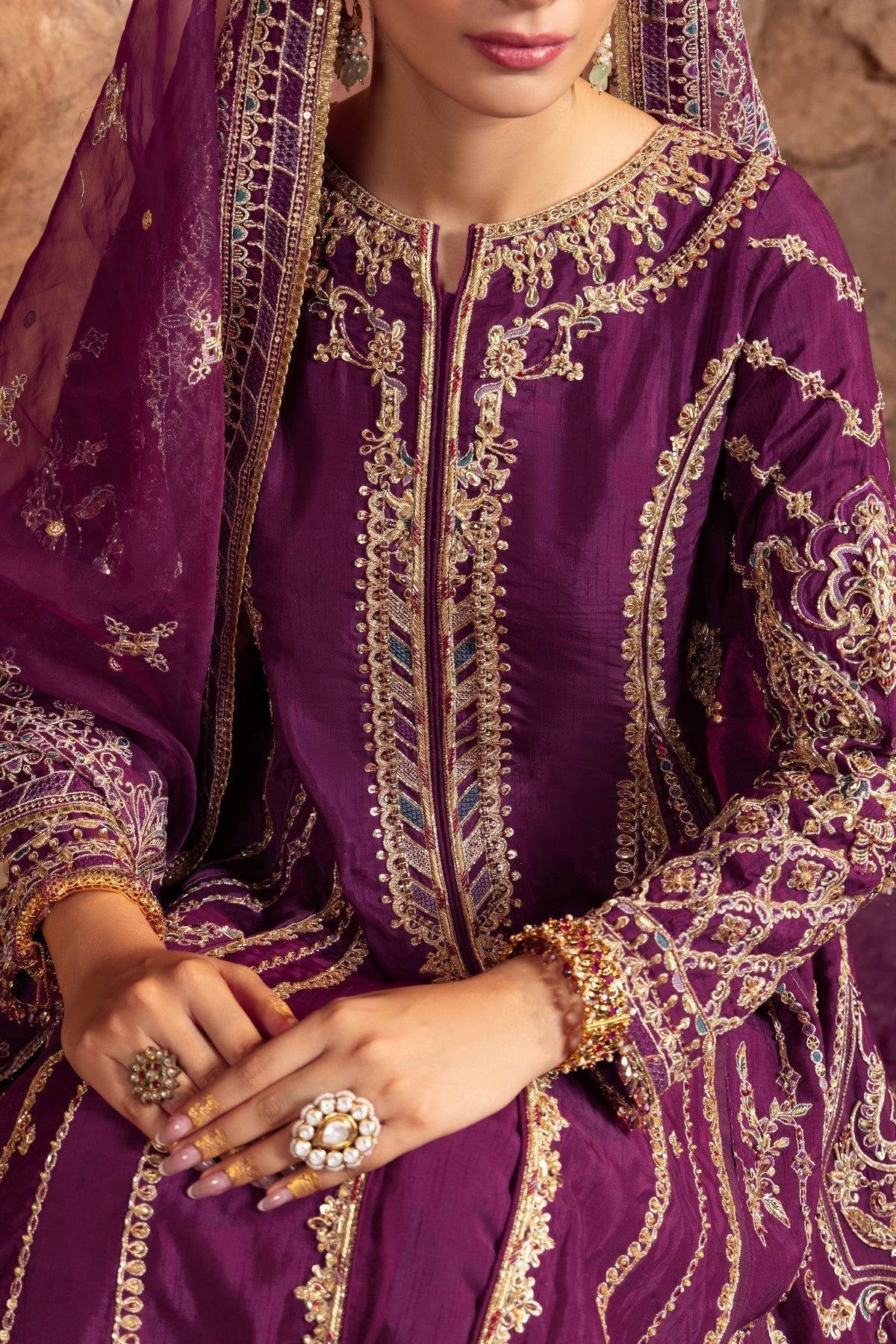 Naqshi | Samarkand Wedding Formals | Jugnu - Wedding Dress - Maria Faisal