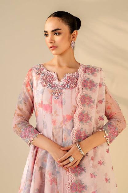 Baroque | Luxury Pret 25 | EMBROIDERED COTTON PATTI PR-1179 - Ladies Clothes - Maria Faisal