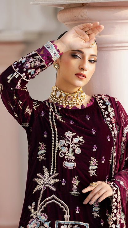 Zebtan | Andaz e Makhmal | ZAM-09 - Ladies Clothes - Maria Faisal