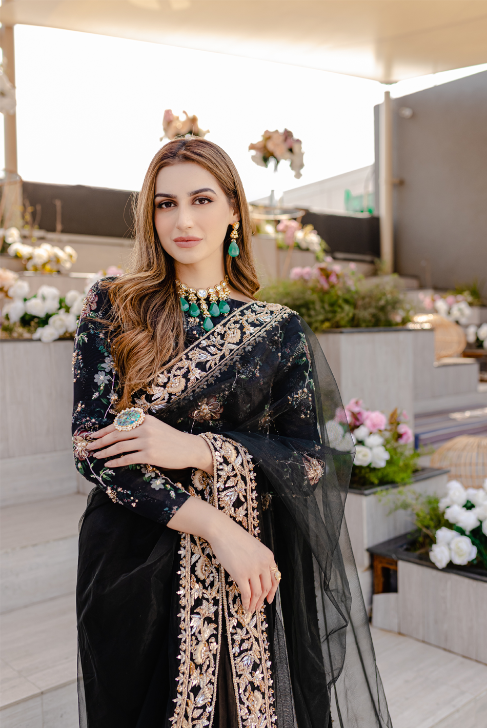 Ayesha and Usman | Celestial Night | Chloe by Maria Faisal - Registered Vendor of : Ayesha and Usman - type : Ladies Clothes - 100% original wedding dresses