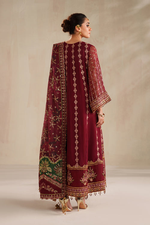 Baroque | Formals Collection | EMBROIDERED CHIFFON UF-4367 - Formal Dress - available at Maria Faisal in UK and USA.