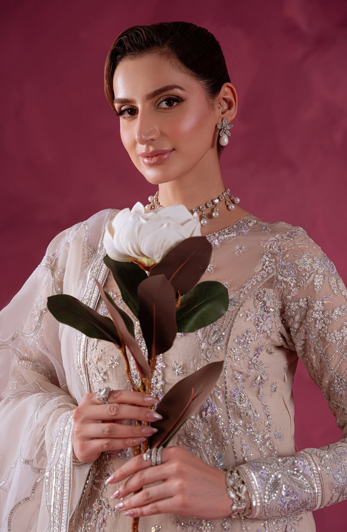 Eleshia | Zarin Wedding Formals 26 | Mahveen - Wedding Dress - available at Maria Faisal in UK and USA.