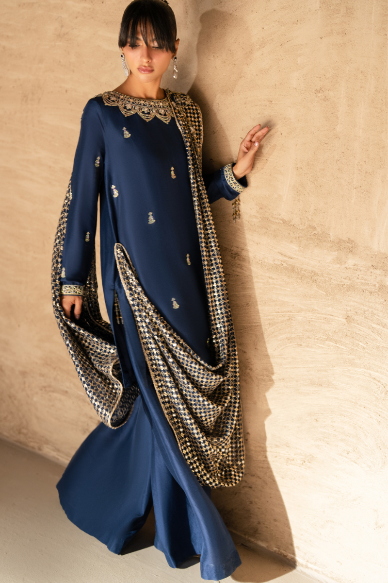 Sana Abbas | Zalea Formals | ZADE - Formal Dress - available at Maria Faisal in UK and USA.