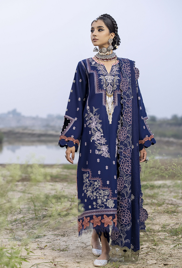 Humdum I Sierra Wool I Sierra-D06 - Ladies Clothes - Maria Faisal