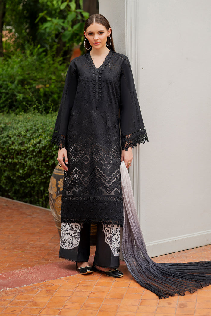 Baroque | Luxury Pret Summer | UF-4194 - Luxury Dress - available at Maria Faisal in UK and USA.