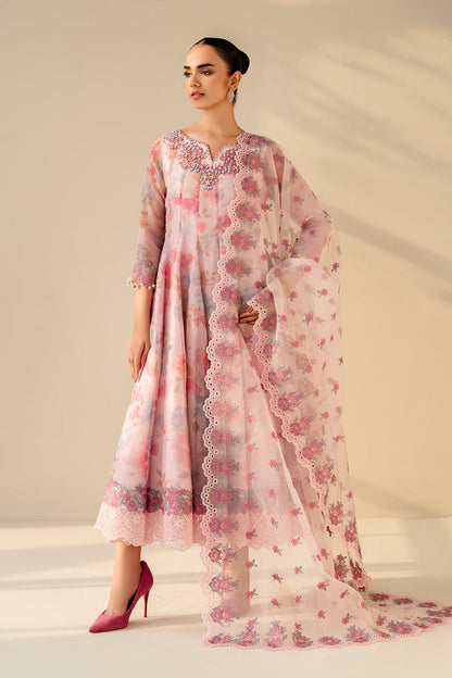 Baroque | Luxury Pret 25 | EMBROIDERED COTTON PATTI PR-1179 - Ladies Clothes - Maria Faisal