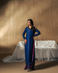 Vasal | Zyra Luxe Pret 26 | Sapphire drift - Ladies Clothes - Maria Faisal