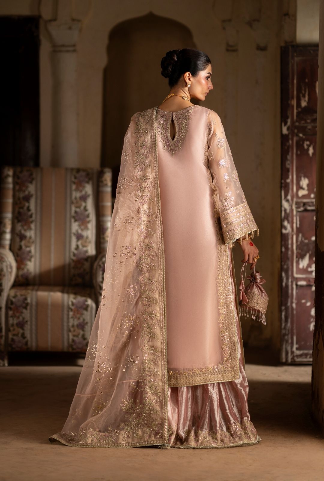 Ajr Couture | Dastan e Ishq | Zehra - Formal Dress - available at Maria Faisal in UK and USA.