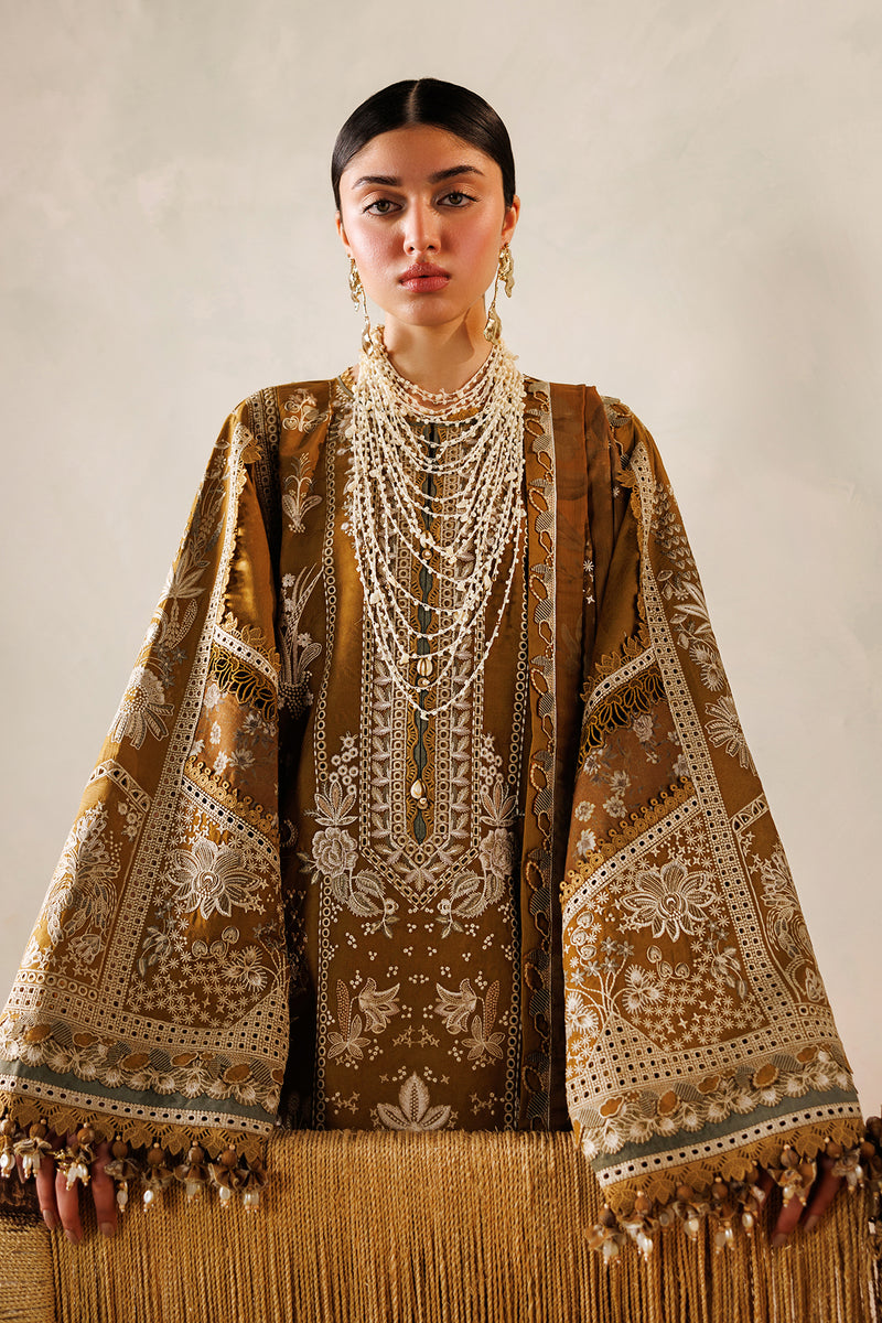 Baroque | Eid Lawn 26 | EL26-D07 - Luxury Dress - available at Maria Faisal in UK and USA.