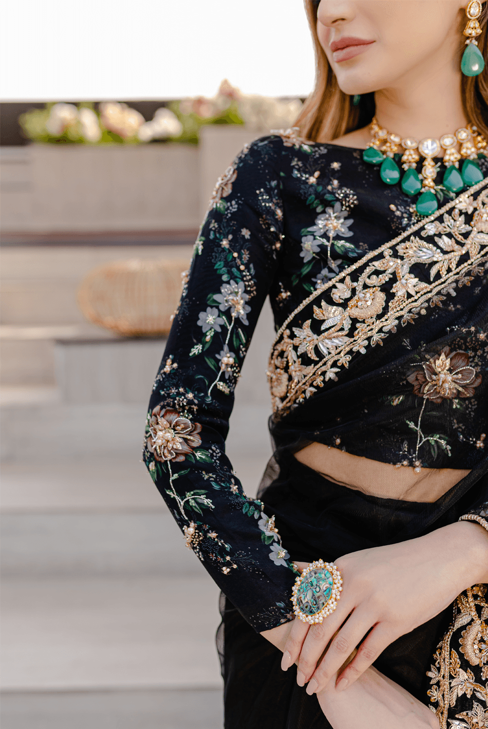 Ayesha and Usman | Celestial Night | Chloe by Maria Faisal - Registered Vendor of : Ayesha and Usman - type : Ladies Clothes - 100% original wedding dresses