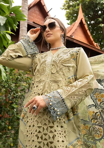 Maria B | Eid Lawn |  D-10 - Luxury Dress - available at Maria Faisal in UK and USA.