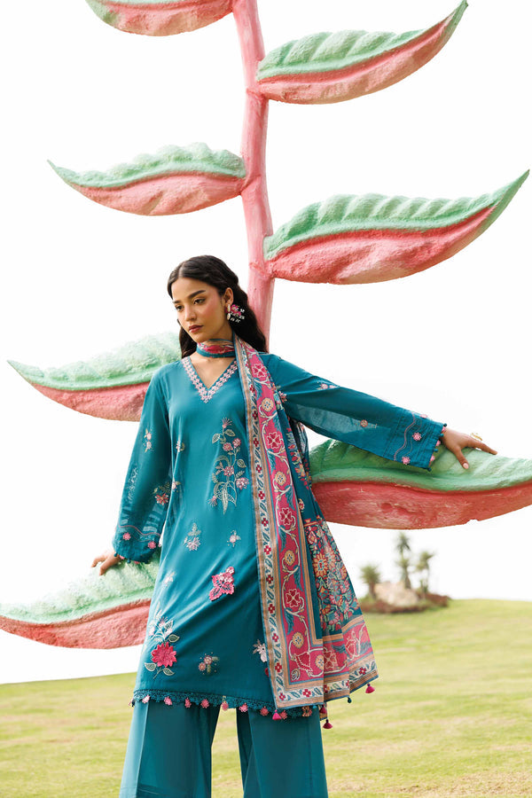 Nishat | Eid Lawn | 42601529 - Luxury Dress - available at Maria Faisal in UK and USA.