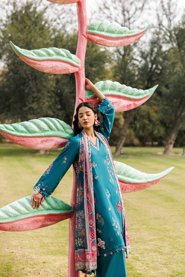 Nishat | Eid Lawn | 42601529 - Luxury Dress - available at Maria Faisal in UK and USA.