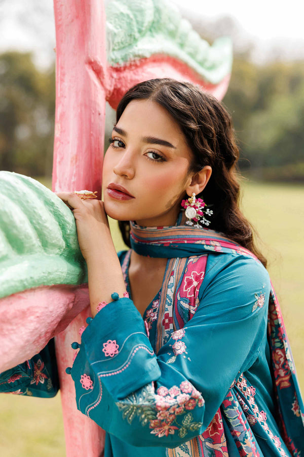 Nishat | Eid Lawn | 42601529 - Luxury Dress - available at Maria Faisal in UK and USA.