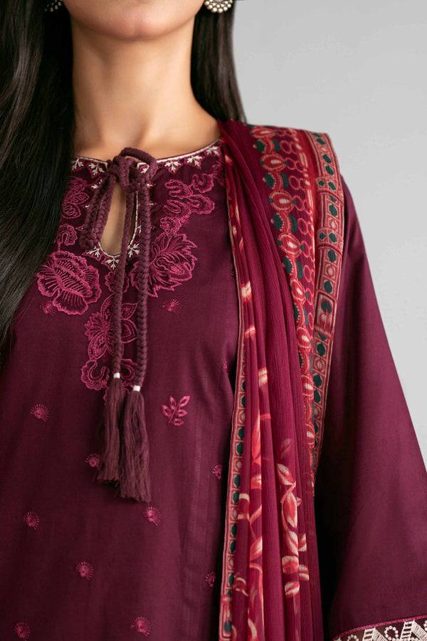 Nishat | Eid Lawn | 42601546 - Luxury Dress - available at Maria Faisal in UK and USA.