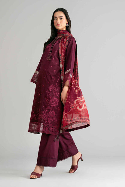 Nishat | Eid Lawn | 42601546 - Luxury Dress - available at Maria Faisal in UK and USA.