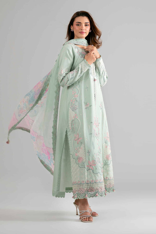 Nishat | Eid Lawn | 42601699 - Luxury Dress - available at Maria Faisal in UK and USA.