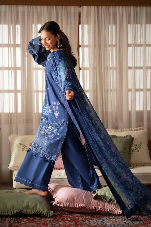 Nishat | Eid Lawn | 42601703 - Luxury Dress - available at Maria Faisal in UK and USA.