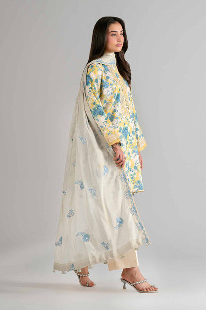 Nishat | Eid Lawn | 42601723 - Luxury Dress - available at Maria Faisal in UK and USA.
