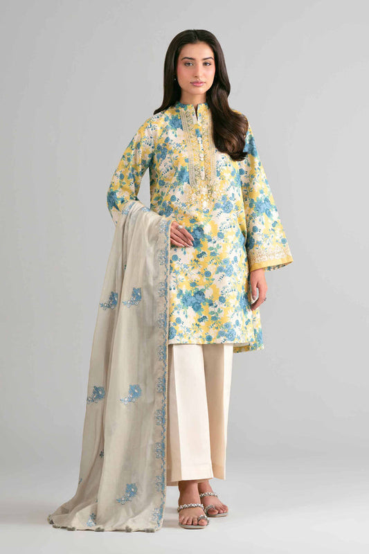 Nishat | Eid Lawn | 42601723 - Luxury Dress - available at Maria Faisal in UK and USA.