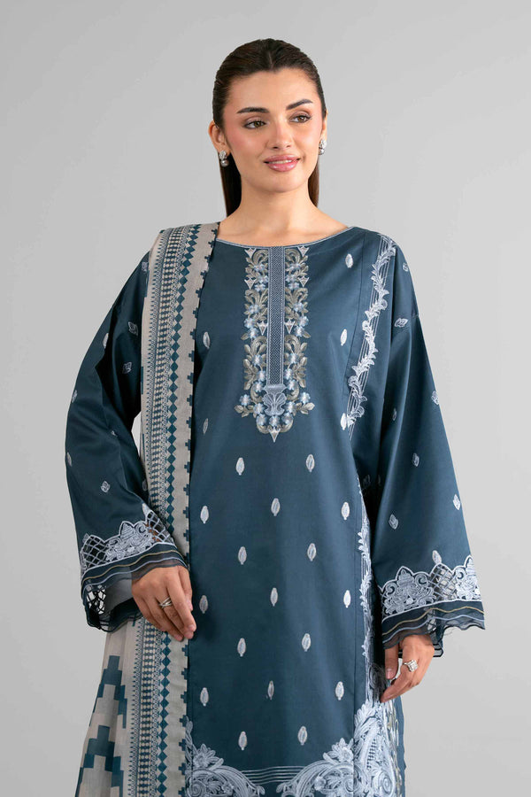 Nishat | Eid Lawn | 42601731 - Luxury Dress - available at Maria Faisal in UK and USA.