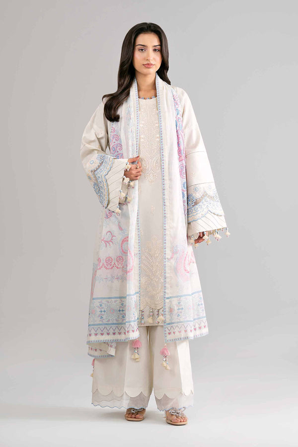 Nishat | Eid Lawn | 42601735 - Luxury Dress - available at Maria Faisal in UK and USA.