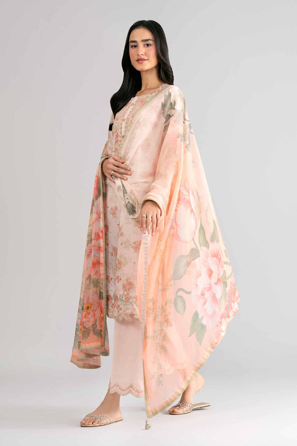 Nishat | Eid Lawn | 42601741 - Luxury Dress - available at Maria Faisal in UK and USA.