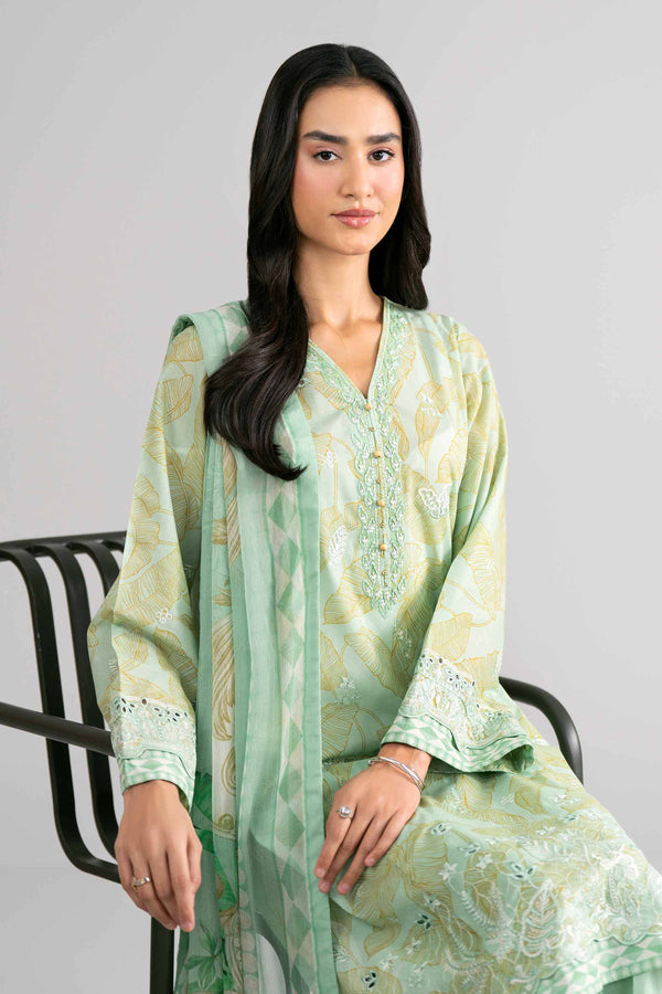 Nishat | Eid Lawn | 42601742 - Luxury Dress - available at Maria Faisal in UK and USA.