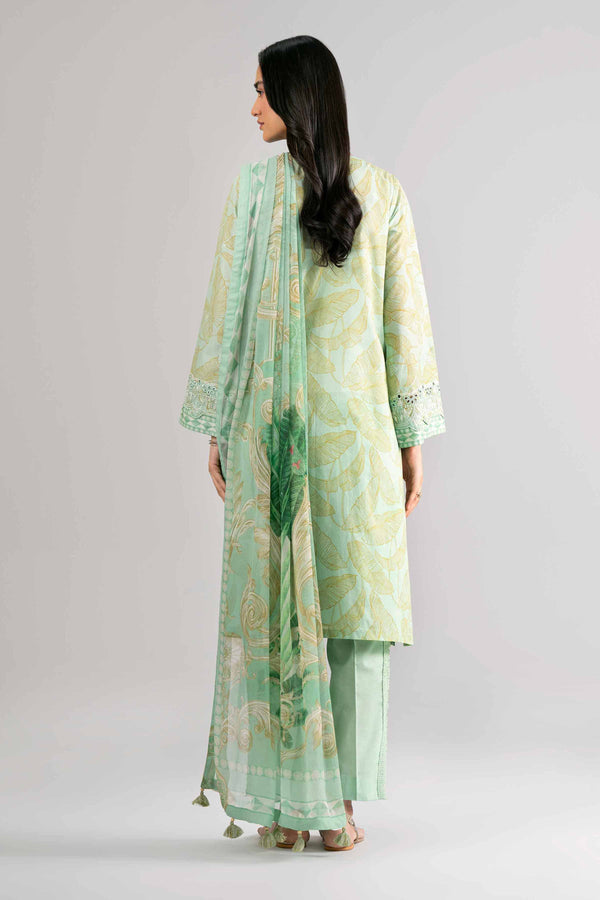 Nishat | Eid Lawn | 42601742 - Luxury Dress - available at Maria Faisal in UK and USA.