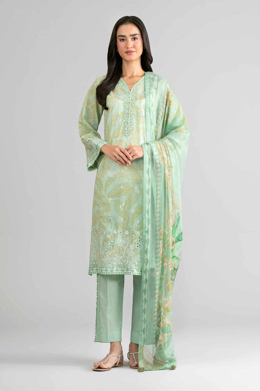 Nishat | Eid Lawn | 42601742 - Luxury Dress - available at Maria Faisal in UK and USA.