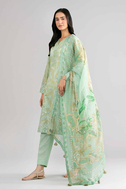 Nishat | Eid Lawn | 42601742 - Luxury Dress - available at Maria Faisal in UK and USA.