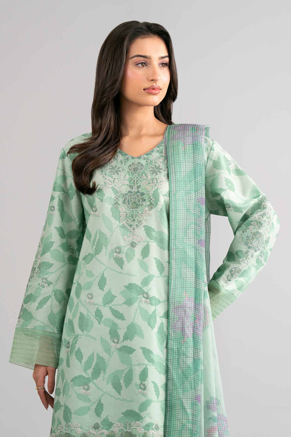 Nishat | Eid Lawn | 42601743 - Luxury Dress - available at Maria Faisal in UK and USA.