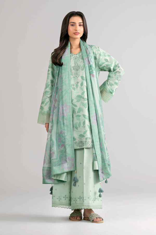 Nishat | Eid Lawn | 42601743 - Luxury Dress - available at Maria Faisal in UK and USA.