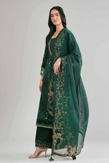 Nishat | Eid Lawn | 42601747 - Luxury Dress - available at Maria Faisal in UK and USA.