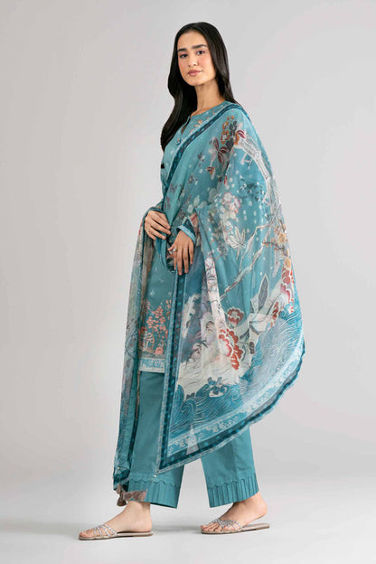 Nishat | Eid Lawn | 42601748 - Luxury Dress - available at Maria Faisal in UK and USA.