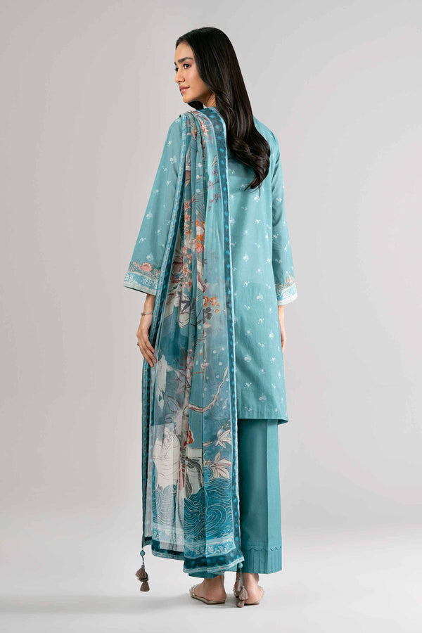 Nishat | Eid Lawn | 42601748 - Luxury Dress - available at Maria Faisal in UK and USA.