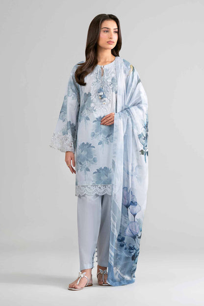 Nishat | Eid Lawn | 42601757 - Luxury Dress - available at Maria Faisal in UK and USA.