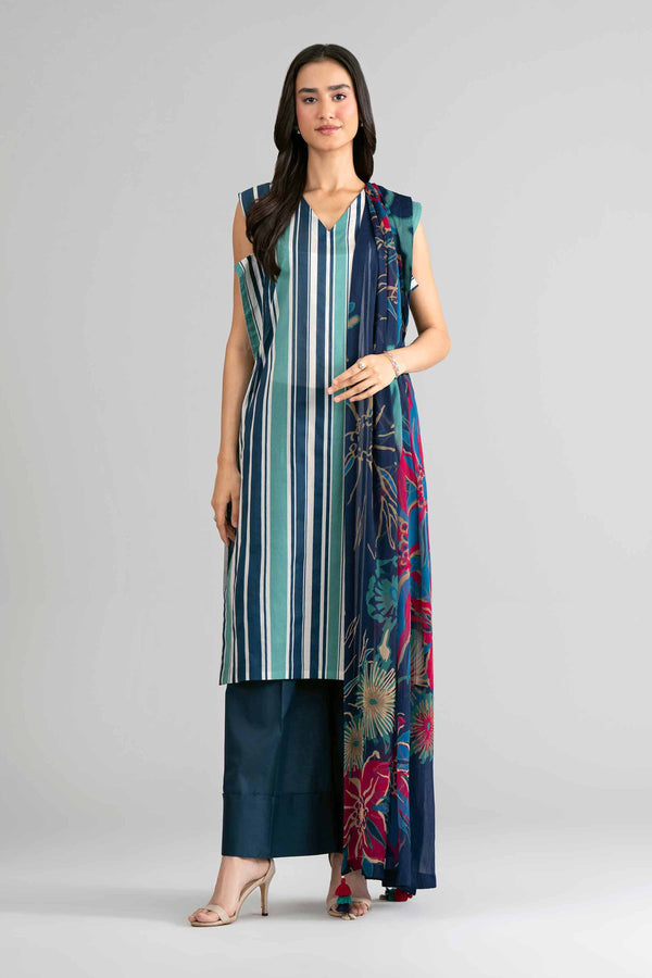 Nishat | Eid Lawn | 42601765 - Luxury Dress - available at Maria Faisal in UK and USA.