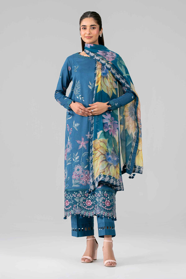 Nishat | Eid Lawn | 42601777 - Luxury Dress - available at Maria Faisal in UK and USA.