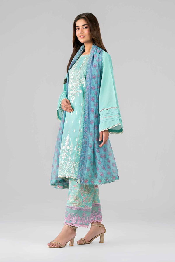 Nishat | Eid Lawn | 42601790 - Luxury Dress - available at Maria Faisal in UK and USA.