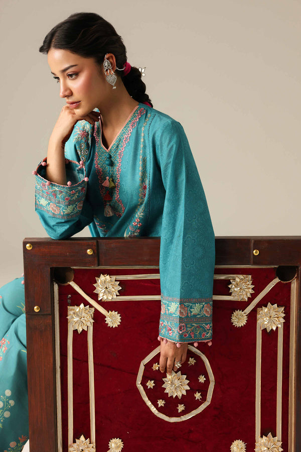 Nishat | Eid Lawn | 42601806 - Luxury Dress - available at Maria Faisal in UK and USA.