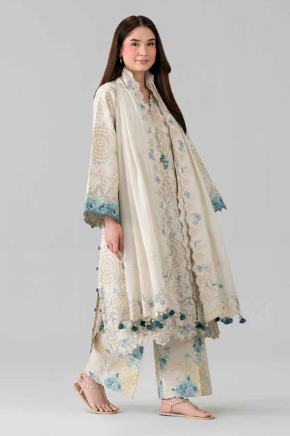 Nishat | Eid Lawn | 42601807 - Luxury Dress - available at Maria Faisal in UK and USA.
