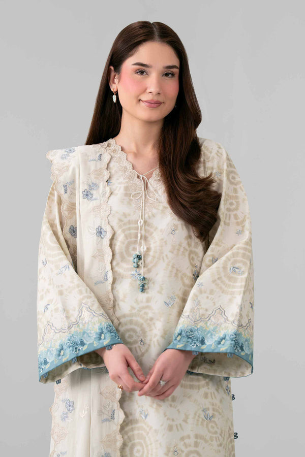 Nishat | Eid Lawn | 42601807 - Luxury Dress - available at Maria Faisal in UK and USA.