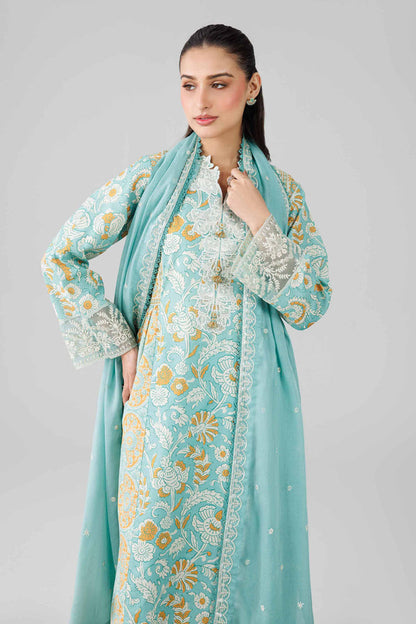 Nishat | Eid Lawn | 42601817 - Luxury Dress - available at Maria Faisal in UK and USA.
