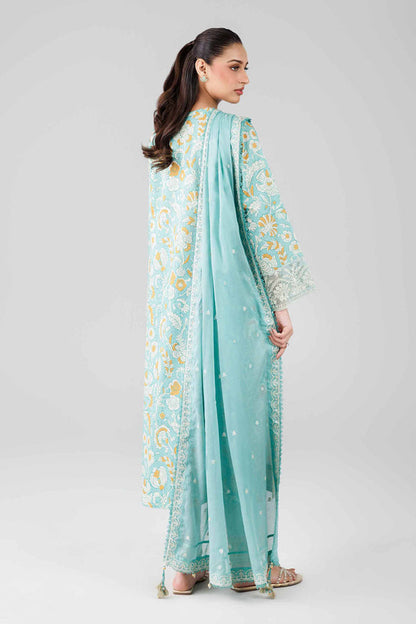 Nishat | Eid Lawn | 42601817 - Luxury Dress - available at Maria Faisal in UK and USA.