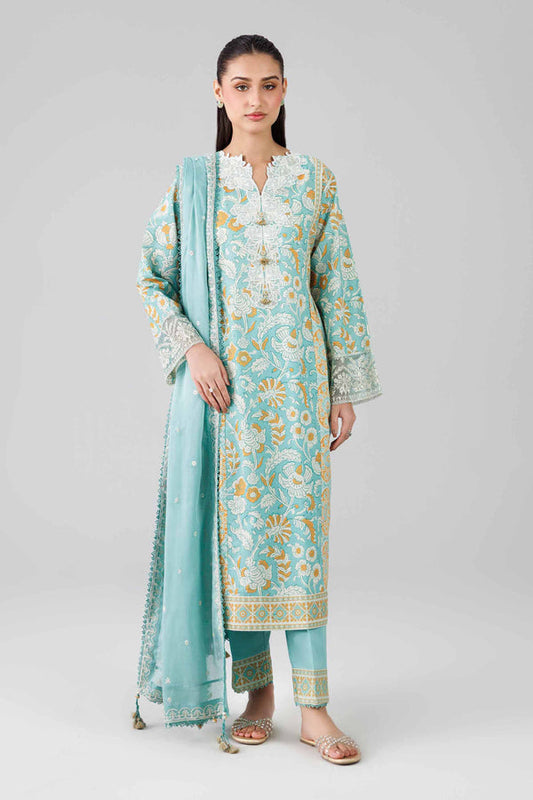 Nishat | Eid Lawn | 42601817 - Luxury Dress - available at Maria Faisal in UK and USA.