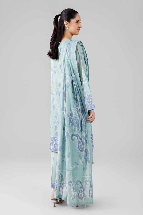 Nishat | Eid Lawn | 42601839 - Luxury Dress - available at Maria Faisal in UK and USA.