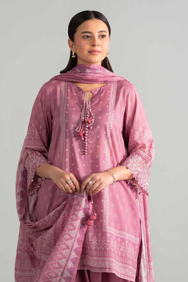 Nishat | Eid Lawn | 42601843 - Luxury Dress - available at Maria Faisal in UK and USA.
